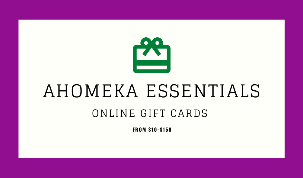 Ahomeka Essentials Gift Cards