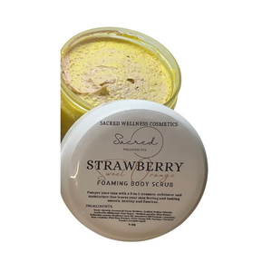 Strawberry Sweet Orange Foaming Body Scrub